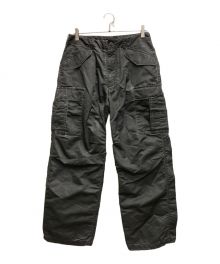 SUPREME（シュプリーム）の古着「Washed Flight Satin Cargo Pant」｜グレー