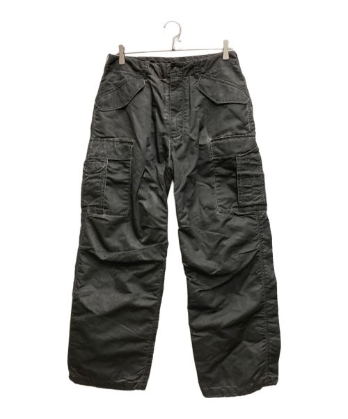 SUPREME（シュプリーム）SUPREME (シュプリーム) Washed Flight Satin Cargo Pant グレー サイズ:Sの古着・服飾アイテム