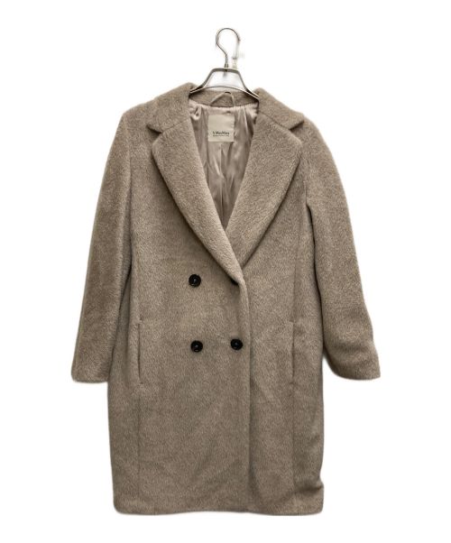 'S Max Mara（エスマックスマーラ）'S Max Mara (エスマックスマーラ) アルパカシャギーコート ベージュ サイズ:34の古着・服飾アイテム