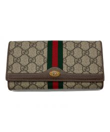 GUCCI（グッチ）の古着「チェーンウォレット」｜ベージュ