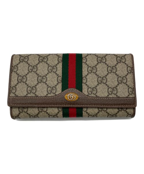 GUCCI（グッチ）GUCCI (グッチ) チェーンウォレット ベージュの古着・服飾アイテム