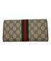 GUCCI (グッチ) チェーンウォレット ベージュ：45000円