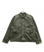 stussyステューシー）の古着「MILITARY OVERSHIRT」｜グリーン