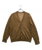 AURALEEオーラリー）の古着「KID MOHAIR SHEER KNIT CARDIGAN」｜ベージュ