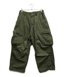 NEIGHBORHOOD（ネイバーフッド）の古着「WIDE CARGO PANTS」｜グリーン