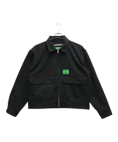 NEIGHBORHOOD（ネイバーフッド）NEIGHBORHOOD (ネイバーフッド) Dickies (ディッキーズ) ZIP WORK JACKET ブラック サイズ:Mの古着・服飾アイテム