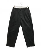 NEIGHBORHOOD×Dickiesネイバーフッド×ディッキーズ）の古着「TUCK WIDE PANTS」｜ブラック