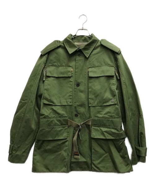 G-STAR RAW（ジースターロゥ）G-STAR RAW (ジースターロゥ) R-3N RELAXED FIELD JACKET グリーン サイズ:Lの古着・服飾アイテム