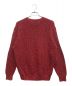 SUPREME (シュプリーム) Melange Rib Knit Sweater レッド×ブラック サイズ:L：25000円