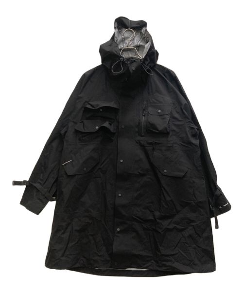 F/CE.（エフシーイー）F/CE. (エフシーイー) PERTEX WATERPROOF UTILITY COAT ブラック サイズ:Ⅿの古着・服飾アイテム