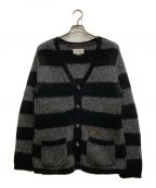 NEIGHBORHOODネイバーフッド）の古着「DIP/MW-CARDIGAN.LS」｜ブラック×グレー