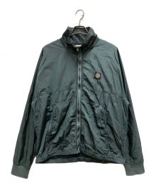 STONE ISLAND（ストーンアイランド）の古着「ナイロンメタルリップストップジップアップジャケット」｜グリーン