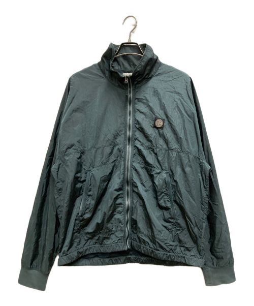 STONE ISLAND（ストーンアイランド）STONE ISLAND (ストーンアイランド) ナイロンメタルリップストップジップアップジャケット グリーン サイズ:XLの古着・服飾アイテム