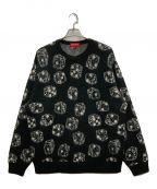 SUPREMEシュプリーム）の古着「Dice Sweater」｜ブラック