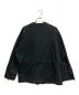 ALMOSTBLACK (オールモストブラック) CREW NECK CARDIGAN ブラック サイズ:2：15000円