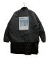 ALMOSTBLACK (オールモストブラック) 5way LAYERED BLOUSON graphic by PETER DE POTTER ブラック サイズ:2：15000円