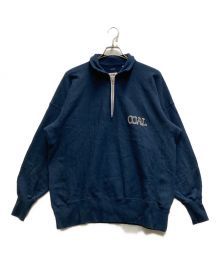 nanamica（ナナミカ）の古着「Half Zip-Up Sweat」｜ネイビー