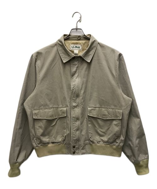 L.L.Bean（エルエルビーン）L.L.Bean (エルエルビーン) フライトジャケット　A-2 ベージュ サイズ:XLの古着・服飾アイテム