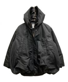 CLANE（クラネ）の古着「BALLOON DESIGN HOODED N3B」｜ブラック