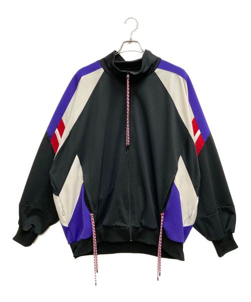 juvenile hall rollcall（ジュヴェナイルホールロールコール）juvenile hall rollcall (ジュヴェナイルホールロールコール) TRACK JACKET パープル×ブラック サイズ:FREEの古着・服飾アイテム