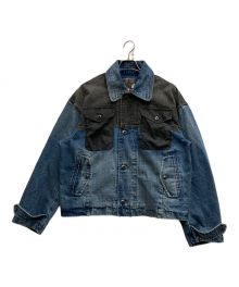 G-STAR RAW×FACETASM（ジースターロゥ×ファセッタズム）の古着「Worker Jacket」｜ブルー