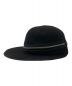 YOHJI YAMAMOTO (ヨウジヤマモト) Black Wool Cap ブラック：18000円