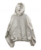 ERLイーアールエル）の古着「SWIRL HOODIE」｜ホワイト