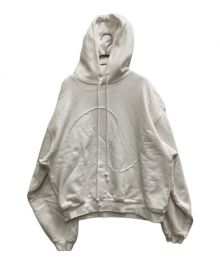 ERL（イーアールエル）の古着「SWIRL HOODIE」｜ホワイト