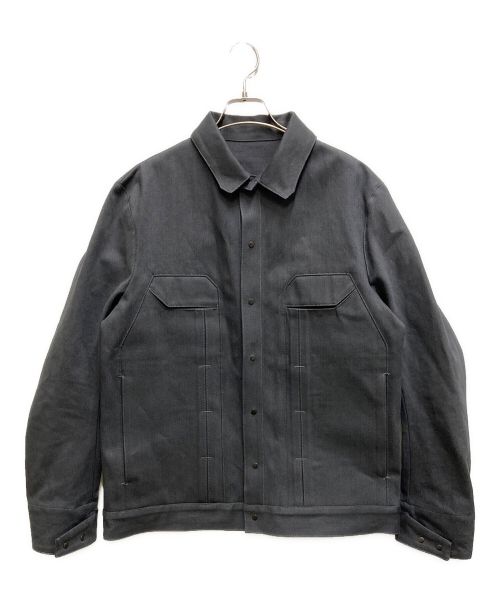 OPPOSE DUALITY（オポーズデュアリティ）OPPOSE DUALITY (オポーズデュアリティ) 6Pocket Panel Denim Jacket ブラック サイズ:44の古着・服飾アイテム