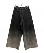 MAISON SPECIALメゾンスペシャル）の古着「Hyper Wide Denim Buggy Pants」｜グレー