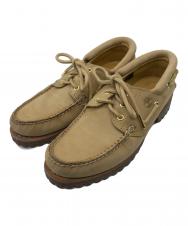 Timberland (ティンバーランド) HANDSEWN BOAT SHOE ベージュ サイズ:US 7 1/2