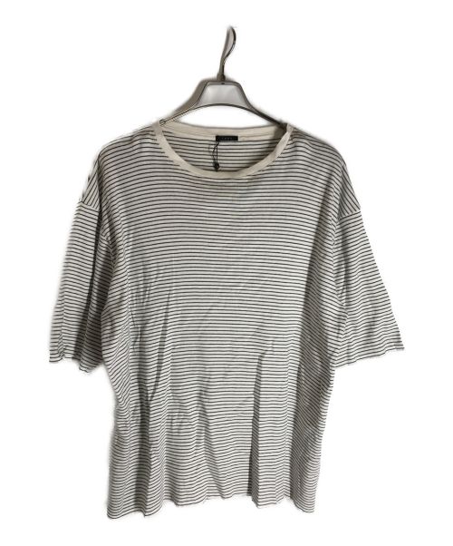 leno（リノ）leno (リノ) HALF SLEEVE BORDER T-SHIRT ホワイト サイズ:2の古着・服飾アイテム