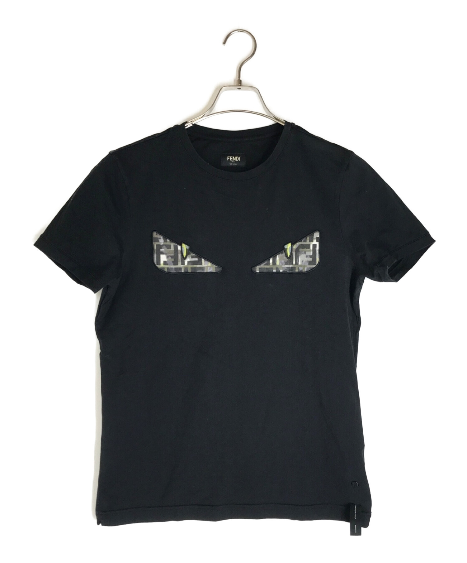 FENDI フェンディ モンスター バッグバグズ 半袖Tシャツ ブラック S-