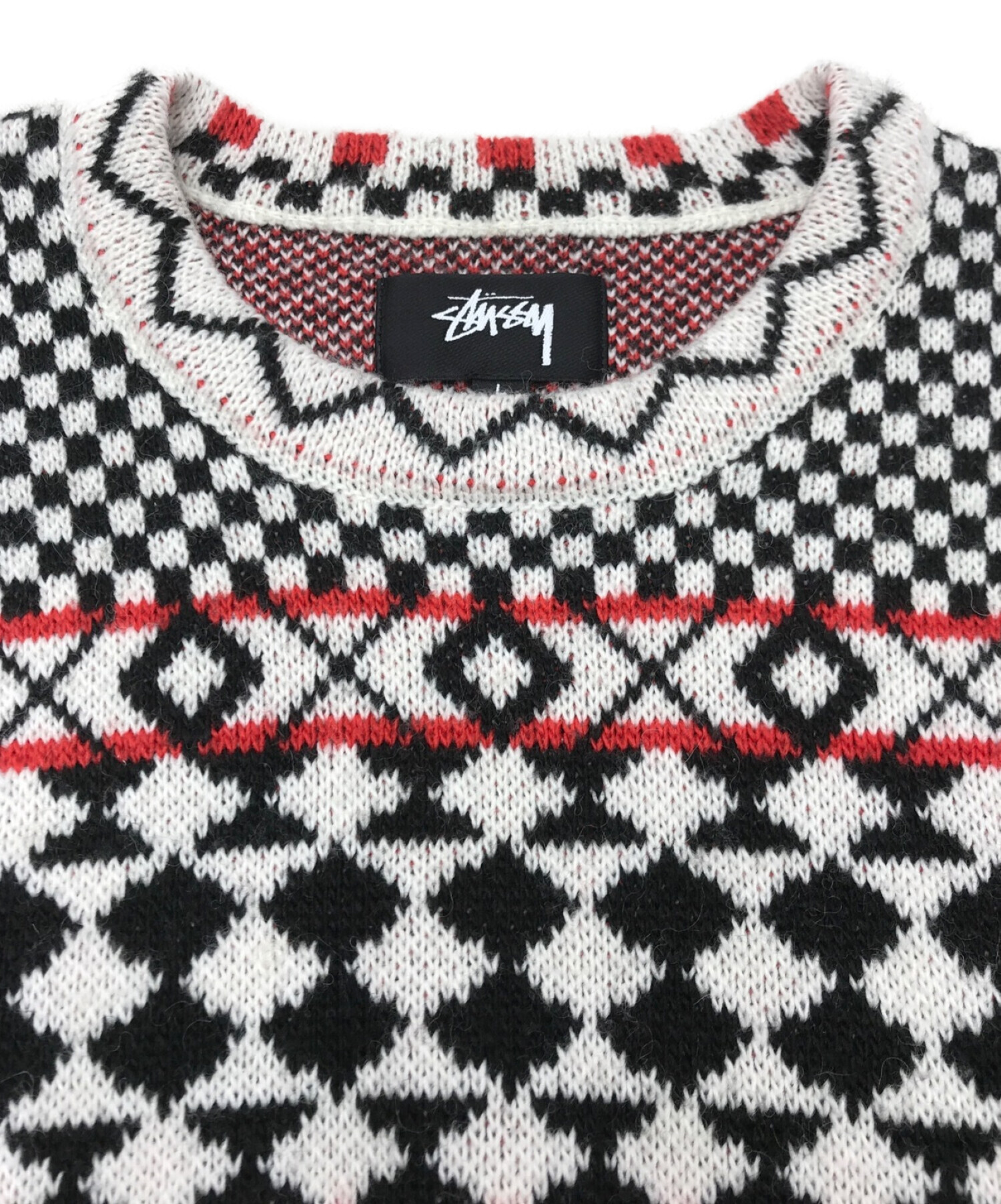 STUSSY JACQUARD KNIT CREW NOMA t.d. | labiela.com