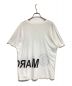 MM6 Maison Margiela (エムエムシックス メゾンマルジェラ) リバース ロゴT 半袖 Tシャツ　S52GC0119 ホワイト サイズ:S：8000円