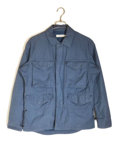 nonnative（ノンネイティブ）nonnative (ノンネイティブ) TROOPER JACKET COTTON BACK SATIN ブルー サイズ:1の古着・服飾アイテム