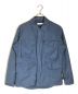 nonnative（ノンネイティブ）の古着「TROOPER JACKET COTTON BACK SATIN」｜ブルー