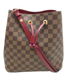 LOUIS VUITTON（ルイ ヴィトン）の古着「ネオノエ ダミエ 2way チェリーベリー ショルダーバッグ N40214 ダミエ」｜ブラウン