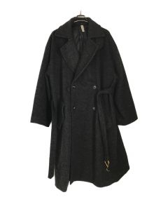 中古・古着通販】kooi (コーイ) NO BAG NEED COAT ブラウン×ネイビー