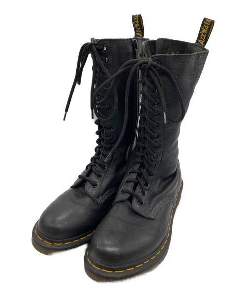 Dr.Martens（ドクターマーチン）Dr.Martens (ドクターマーチン) ロングブーツ ブラック サイズ:UK6の古着・服飾アイテム