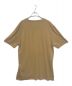 Martin Margiela 10 (マルタン・マルジェラ 10) バックステッチクルーネックTシャツ ベージュ サイズ:52：7000円