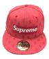 中古・古着 SUPREME×NEW ERA (シュプリーム×ニューエラ) コラボボックスロゴキャップ レッド サイズ:SIZE 7 1/2（59.6cm）：16800円