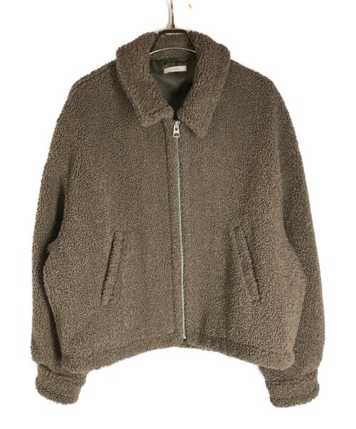 LIDnM（リドム）LIDnM (リドム) SHORT BOA BLOUSON ブラウン サイズ:Lの古着・服飾アイテム