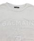 BALMAIN (バルマン) ロゴノースリーブカットソー ホワイト サイズ:M：7800円