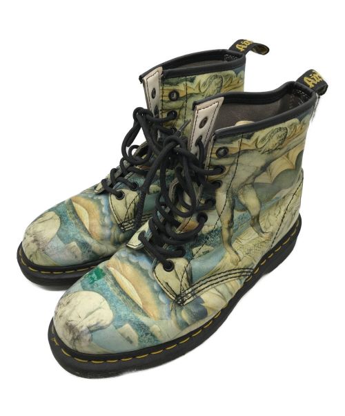 Dr.Martens（ドクターマーチン）Dr.Martens (ドクターマーチン) 8ホールブーツ ベージュ サイズ:26.5cmの古着・服飾アイテム