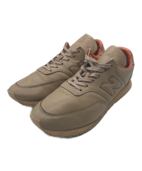 NEW BALANCE（ニューバランス）NEW BALANCE (ニューバランス) AURALEE (オーラリー) ×AURALEE ローカットスニーカー MLC100AU ベージュ サイズ:28cmの古着・服飾アイテム