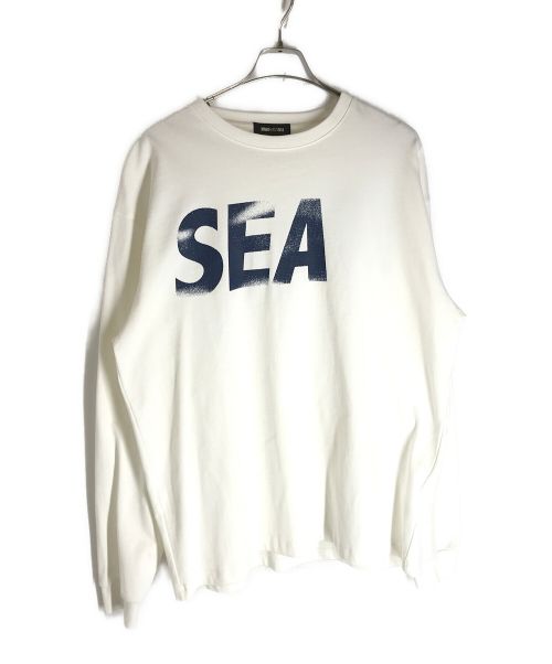 WIND AND SEA（ウィンド アンド シー）WIND AND SEA (ウィンダンシー) P-DYE L/S TEE ホワイト サイズ:XLの古着・服飾アイテム