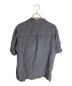 Graphpaper (グラフペーパー) SOFT CUPRO OPEN COLLAR SHIRT グレー サイズ:2：7000円