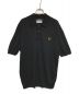 FRED PERRY×miles kane（フレッドペリー×マイルズケイン）の古着「別注ポロシャツ」｜ブラック×ゴールド