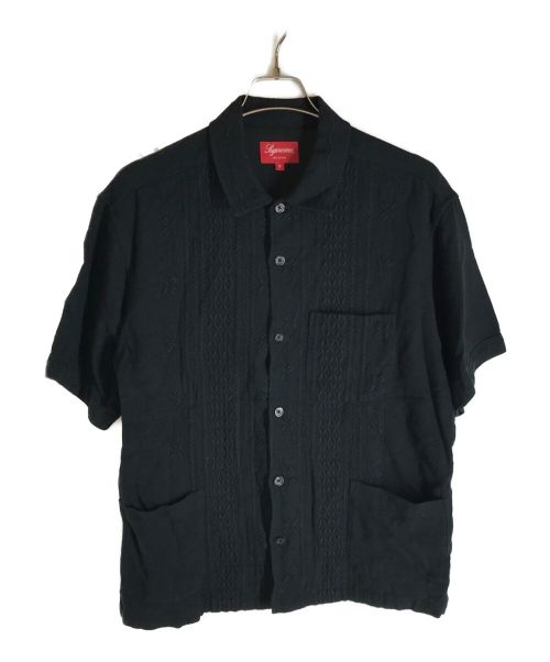 SUPREME（シュプリーム）SUPREME (シュプリーム) 20ss embroidered shirt ブラック サイズ:Sの古着・服飾アイテム